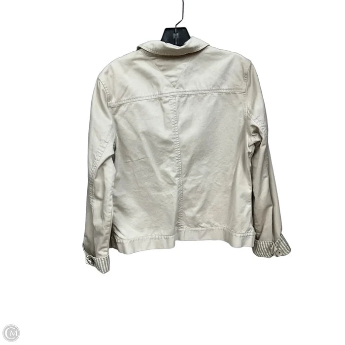 Jacket Other By Tommy Hilfiger In Tan, Size: L