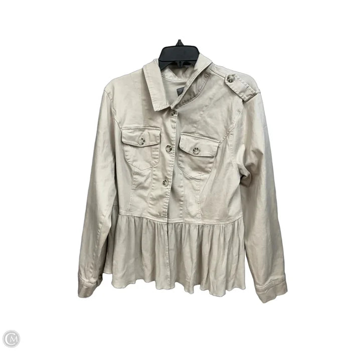 Jacket Other By Torrid In Beige, Size: 1x