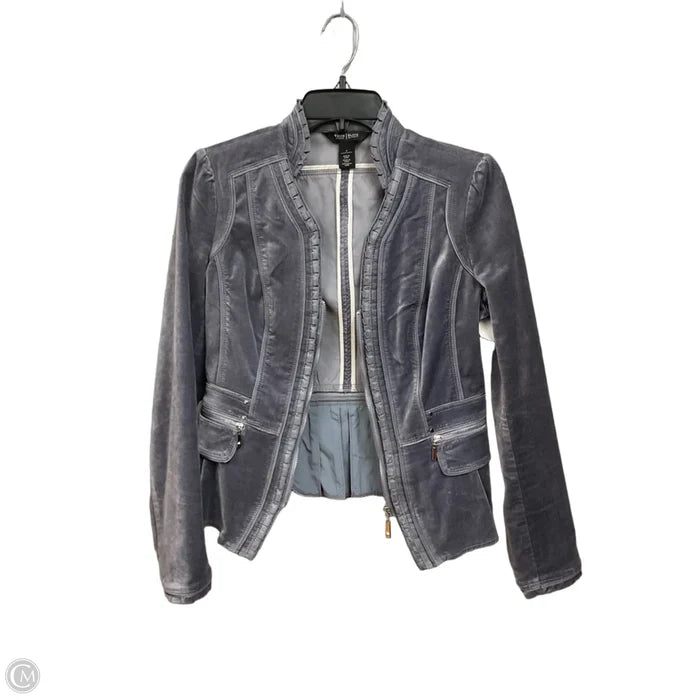 Jacket Other By White House Black Market In Grey, Size: Xs