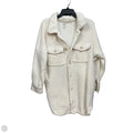 Jacket Shirt By Calia In Cream, Size: M