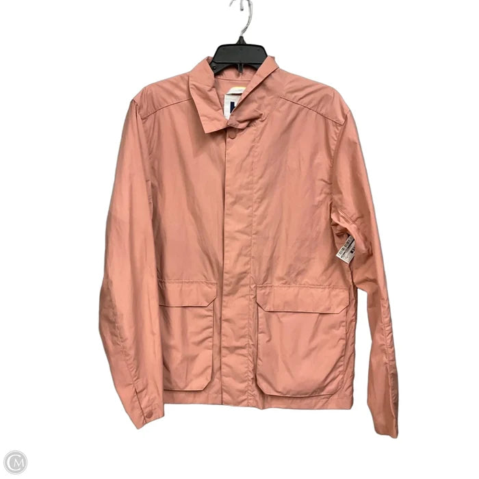 Jacket Windbreaker By Helly Hansen In Pink, Size: M