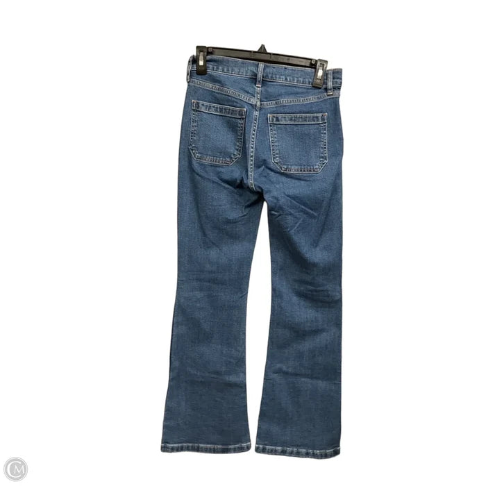 Jeans Boot Cut By Gap In Blue Denim, Size: 0