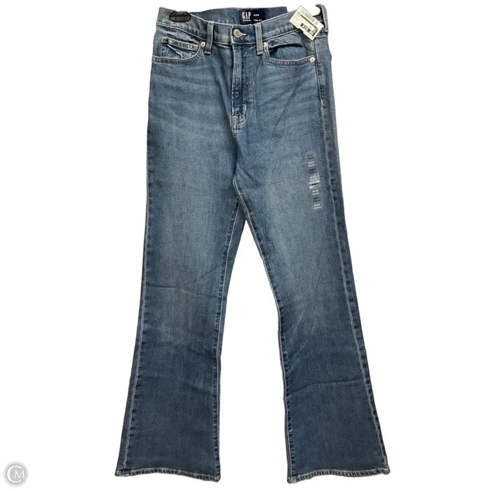 Jeans Boot Cut By Gap In Blue Denim, Size: 4