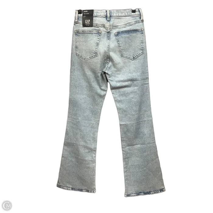 Jeans Boot Cut By Gap In Blue Denim, Size: 4