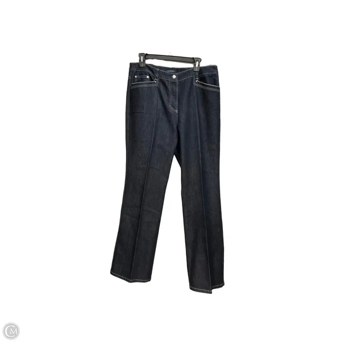 Jeans Boot Cut By Jones New York In Blue Denim, Size: 12
