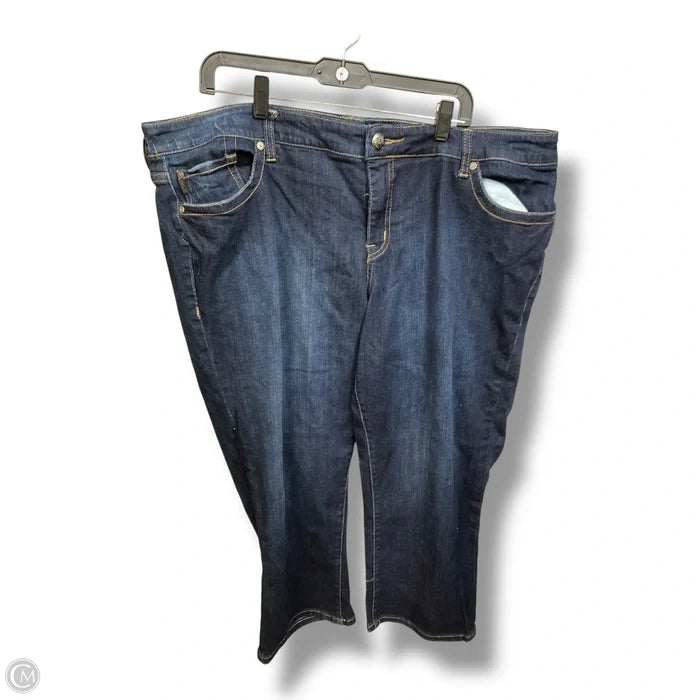 Jeans Boot Cut By Torrid In Blue Denim, Size: 24