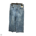 Jeans Cropped By Gap In Blue Denim, Size: 8