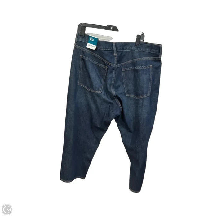 Jeans Cropped By Old Navy In Blue Denim, Size: 18