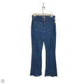 Jeans Flared By Loft In Blue Denim, Size: 2