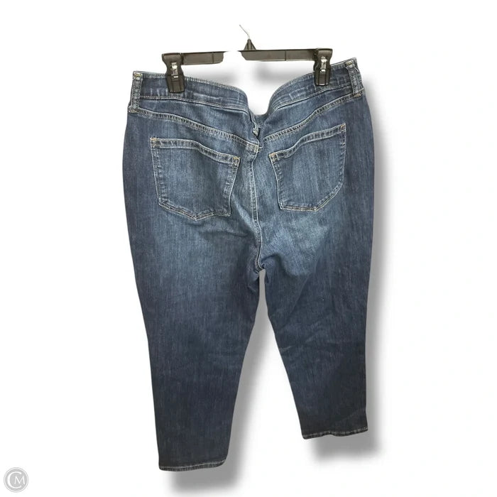 Jeans Flared By Sonoma In Blue Denim, Size: 2x