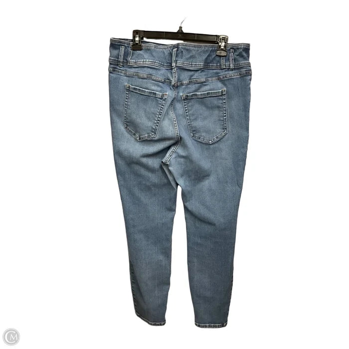 Jeans Jeggings By Lane Bryant In Blue Denim, Size: 16