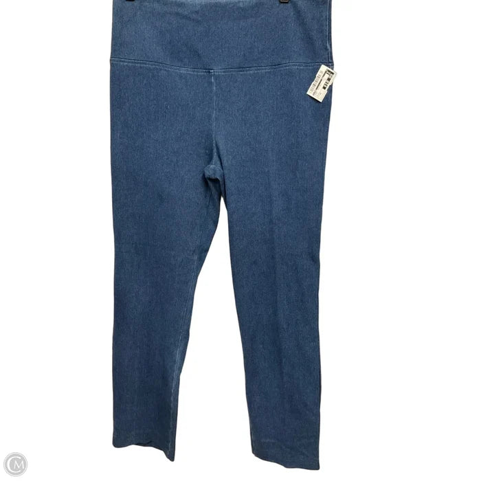 Jeans Jeggings By Lysse In Blue, Size: 14