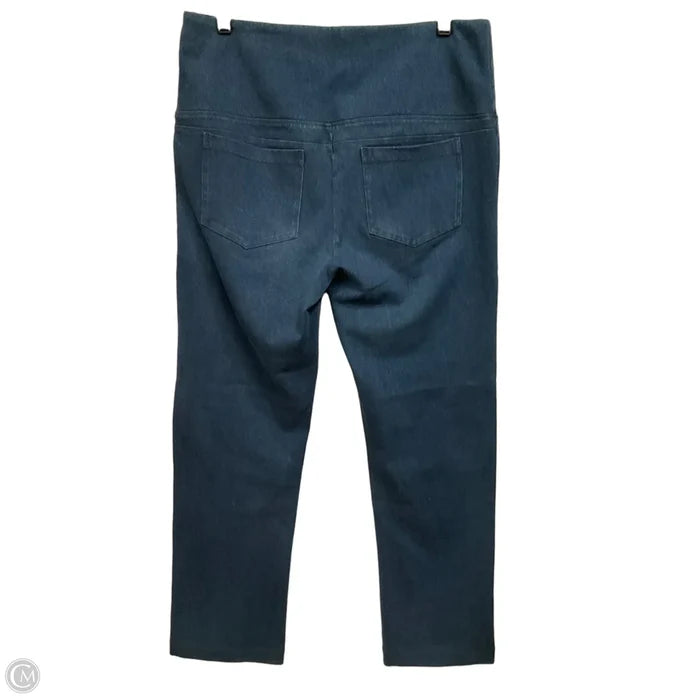 Jeans Jeggings By Lysse In Blue, Size: 14