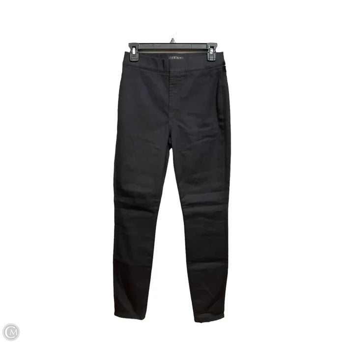 Jeans Skinny By 7 For All Mankind In Black Denim, Size: 4
