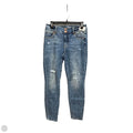 Jeans Skinny By Cabi In Blue Denim, Size: 6