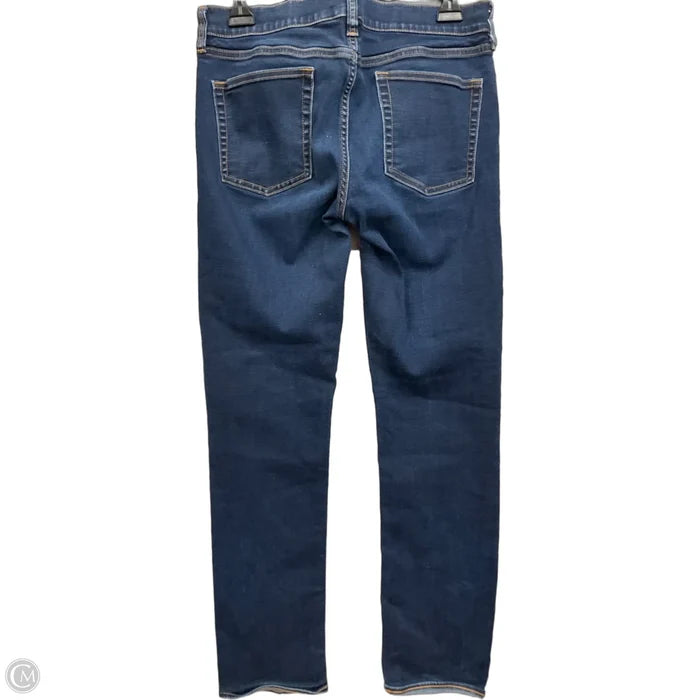 Jeans Skinny By J. Crew In Blue Denim, Size: 8