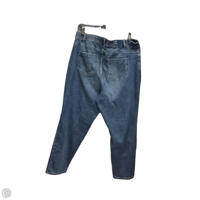 Jeans Skinny By J. Jill In Blue Denim, Size: 16