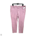 Jeans Skinny By J. Jill In Purple Denim, Size: 14