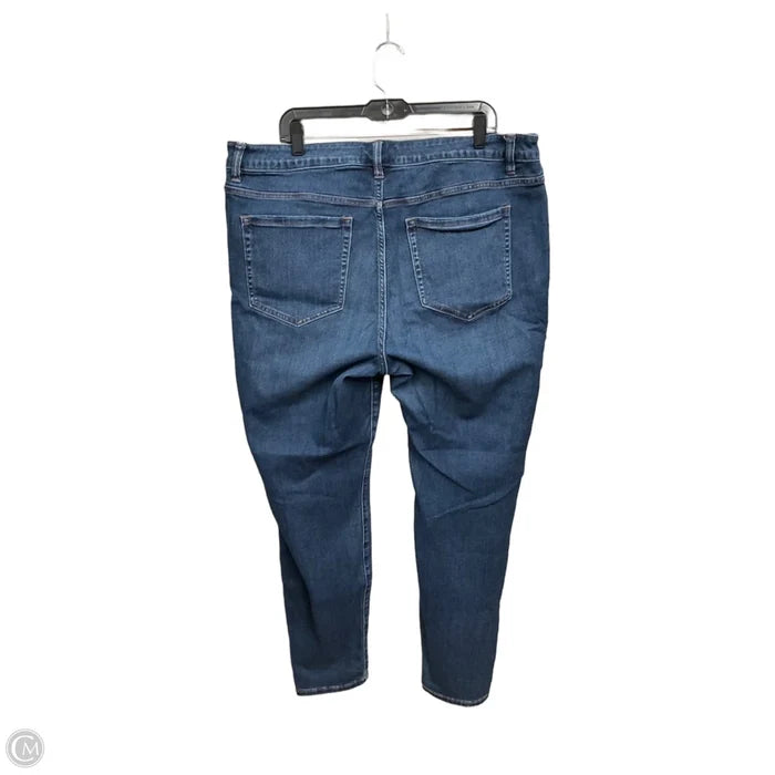 Jeans Skinny By Lane Bryant In Blue Denim, Size: 22