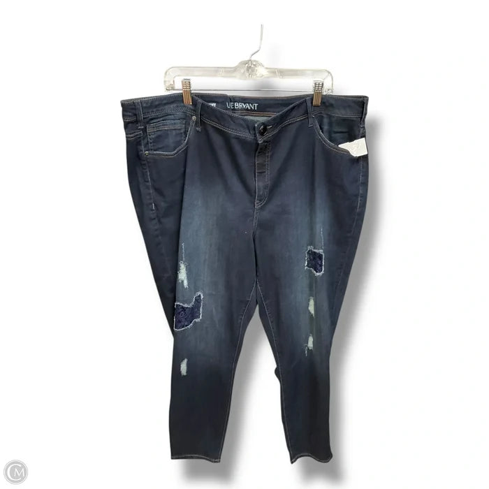 Jeans Skinny By Lane Bryant In Blue Denim, Size: 4x