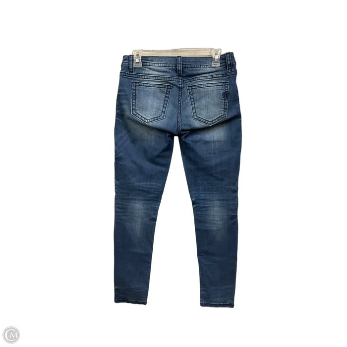 Jeans Skinny By Miss Me In Blue Denim, Size: 4