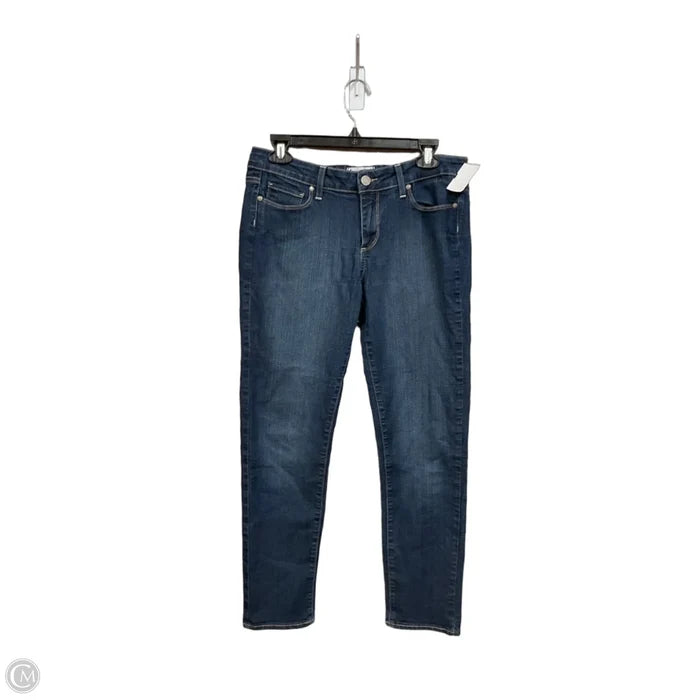 Jeans Skinny By Paige In Blue Denim, Size: 10