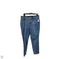 Jeans Skinny By Talbots In Blue Denim, Size: 16