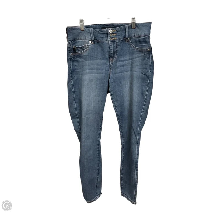 Jeans Skinny By Torrid In Blue Denim, Size: 12