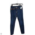 Jeans Skinny By True Religion In Blue Denim, Size: 4