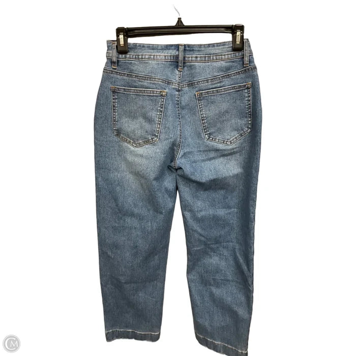 Jeans Straight By Flamingals In Blue Denim, Size: 2