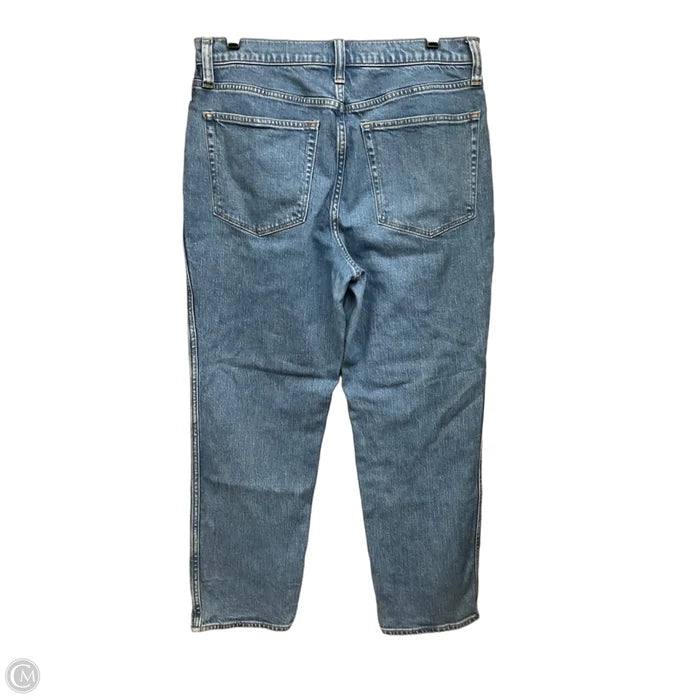 Jeans Straight By J. Crew In Blue Denim, Size: 8