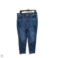 Jeans Straight By J. Jill In Blue Denim, Size: 16