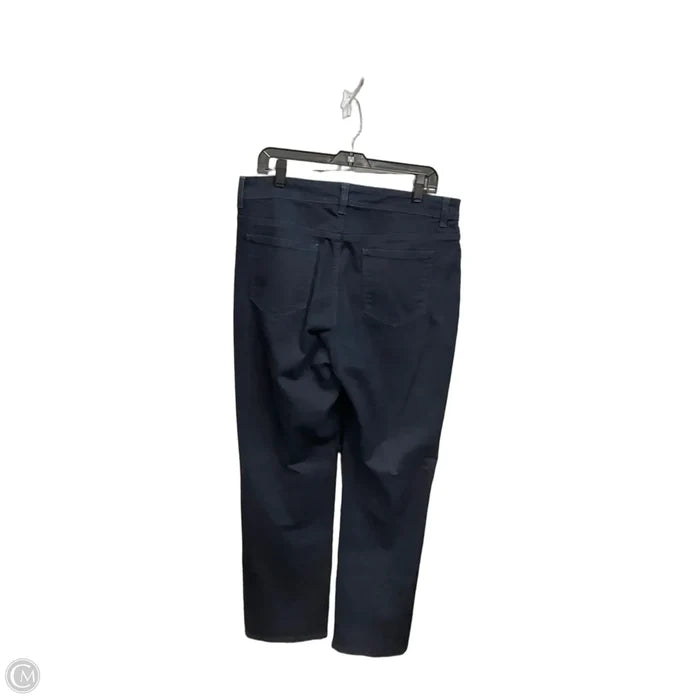 Jeans Straight By Style And Company In Blue Denim, Size: 14