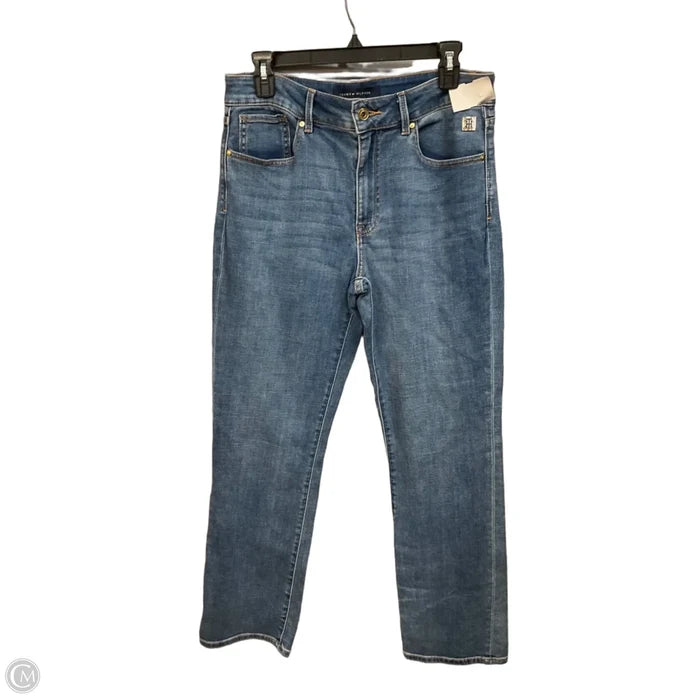 Jeans Straight By Tommy Hilfiger In Blue Denim, Size: 10