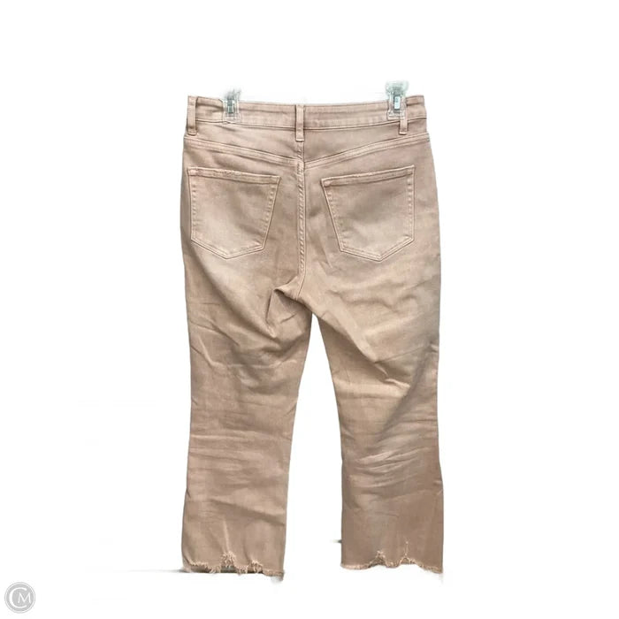 Jeans Straight By Vervet In Pink Denim, Size: 6
