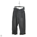 Jeans Wide Leg By Halara In Black Denim, Size: Xl