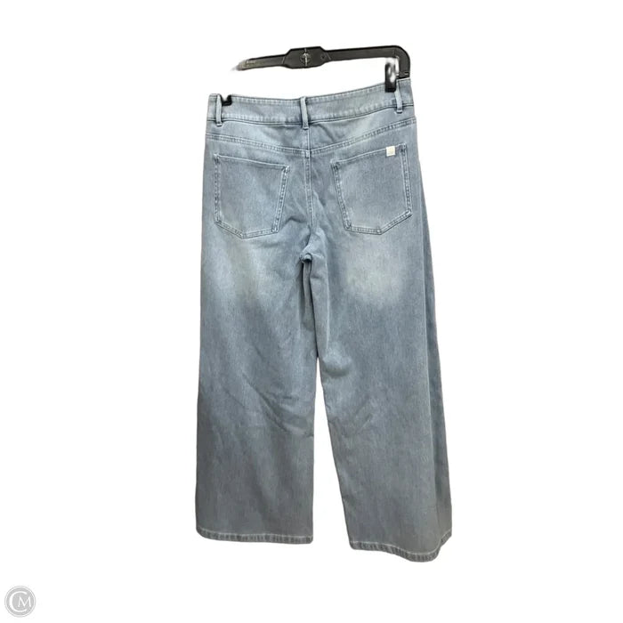 Jeans Wide Leg By Halara In Blue Denim, Size: 4