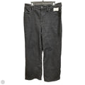 Jeans Wide Leg By Madewell In Black Denim, Size: 8