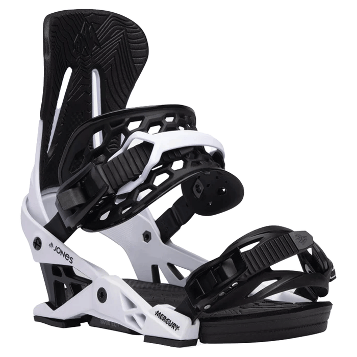 Jones Men's Mercury Snowboard Bindings 2024 Cloud White