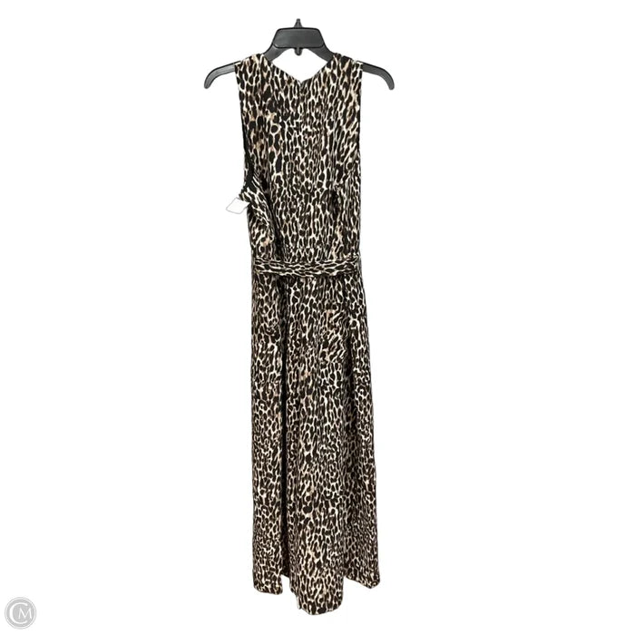 Jumpsuit By Banana Republic In Animal Print, Size: Xl