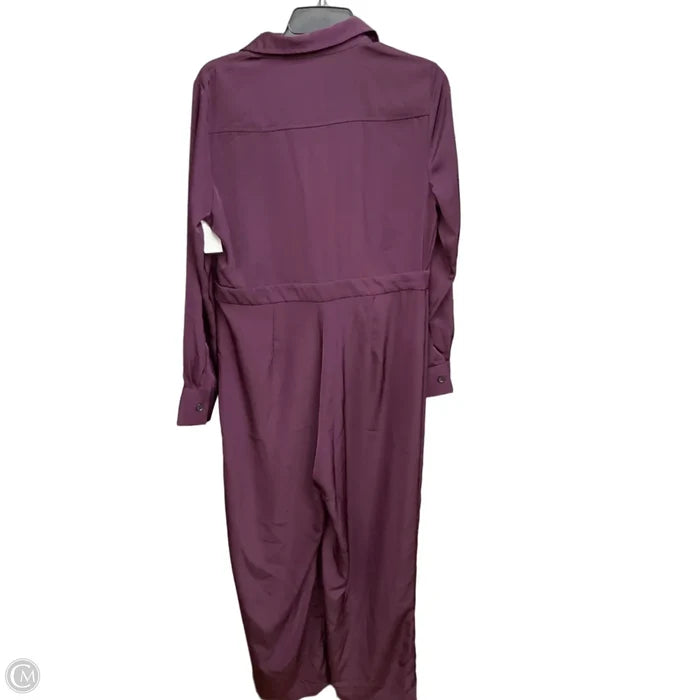 Jumpsuit By Banana Republic In Purple, Size: M
