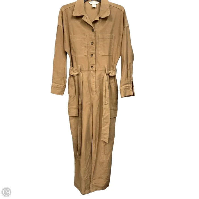 Jumpsuit By H&m In Tan, Size: S