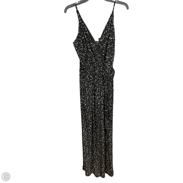 Jumpsuit By Kaileigh In Black & Cream, Size: L