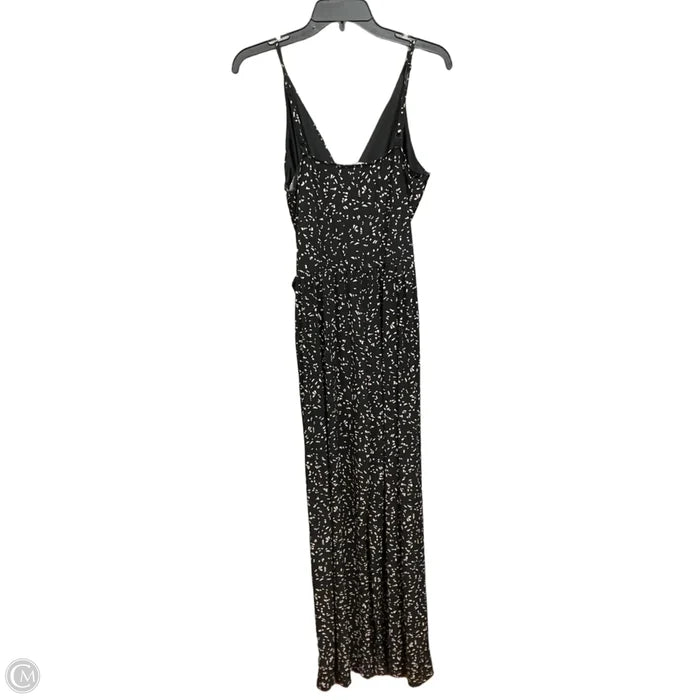 Jumpsuit By Kaileigh In Black & Cream, Size: L