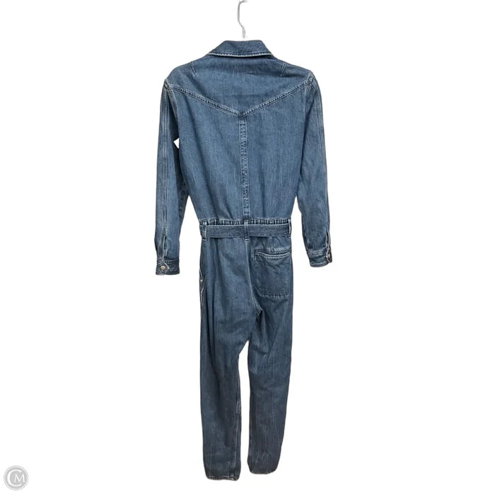 Jumpsuit By Rag And Bone In Blue Denim, Size: S