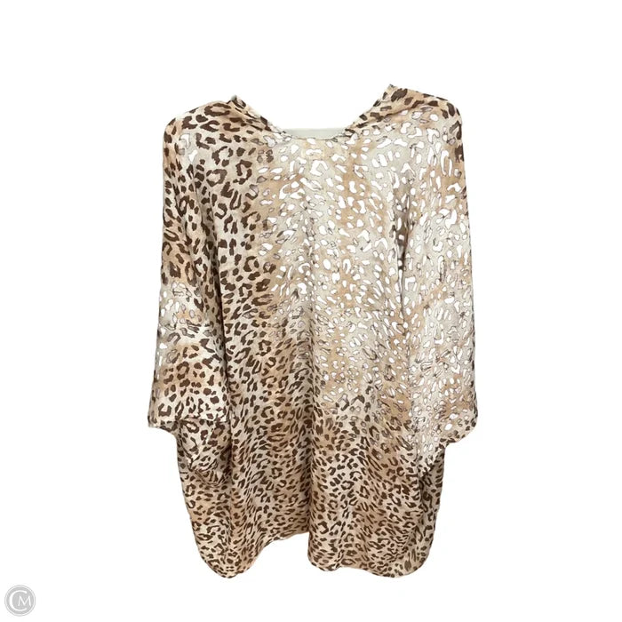 Kimono By Aerie In Animal Print, Size: Osfm