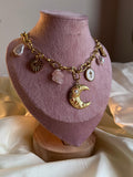 Moon with charms