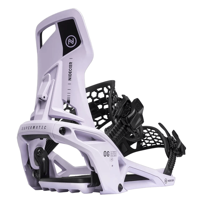 Nidecker OG Supermatic Snowboard Bindings 2026 Heather - Comor - Go Play Outside
