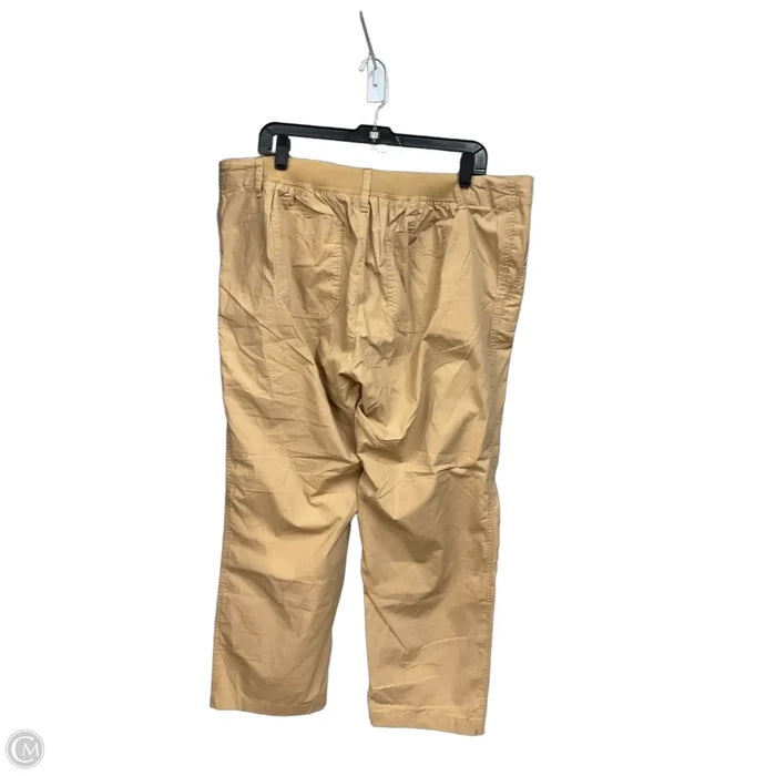 Pants Chinos & Khakis By Lauren By Ralph Lauren In Tan, Size: 16