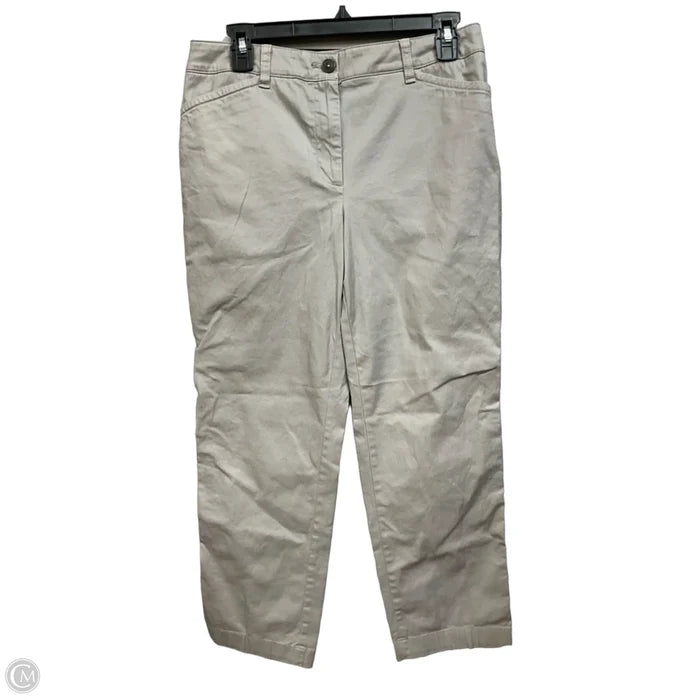 Pants Chinos & Khakis By Talbots In Grey, Size: 6p